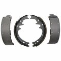 R/M Brakes BRAKE SHOES OEM OE Replacement Organic 333PG